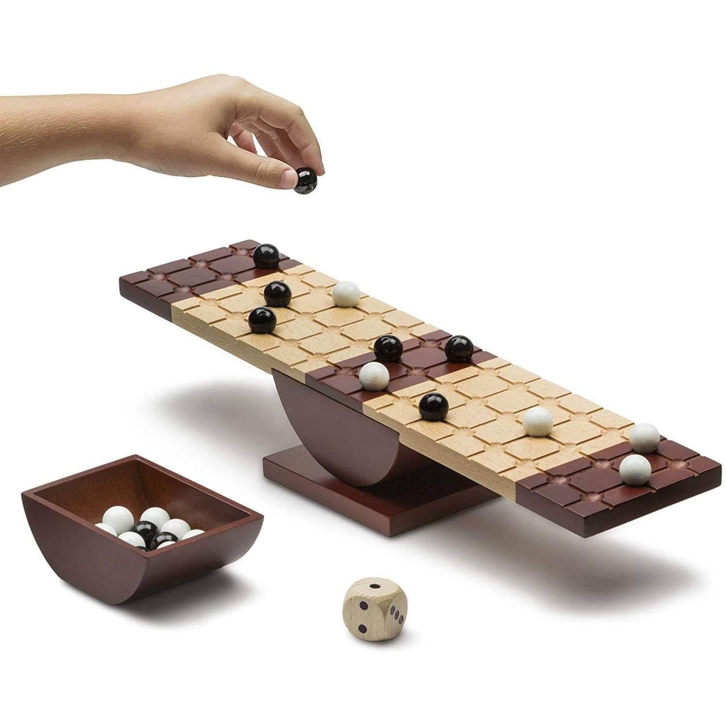 Marbles Rock Me Archimedes Balancing Strategy Puzzle Game, Retro STEM Toy for Ages 8+, Paper, Model 6044798