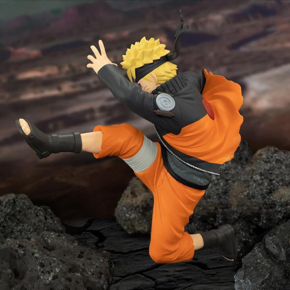 Banpresto - Naruto Shippuden - Uzumaki Naruto IV, Bandai Spirits Vibration Stars Figure