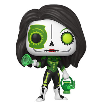 Funko Pop Pop! Heroes: Dia De Los Dc - Green Lantern (Jessica Cruz), Multicolor