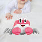 Trendivibe Electric Animal Realistic Interactive Companion For Pet Sensory Animal Pink| Baby Learning Toy | Infant Activity Toy 