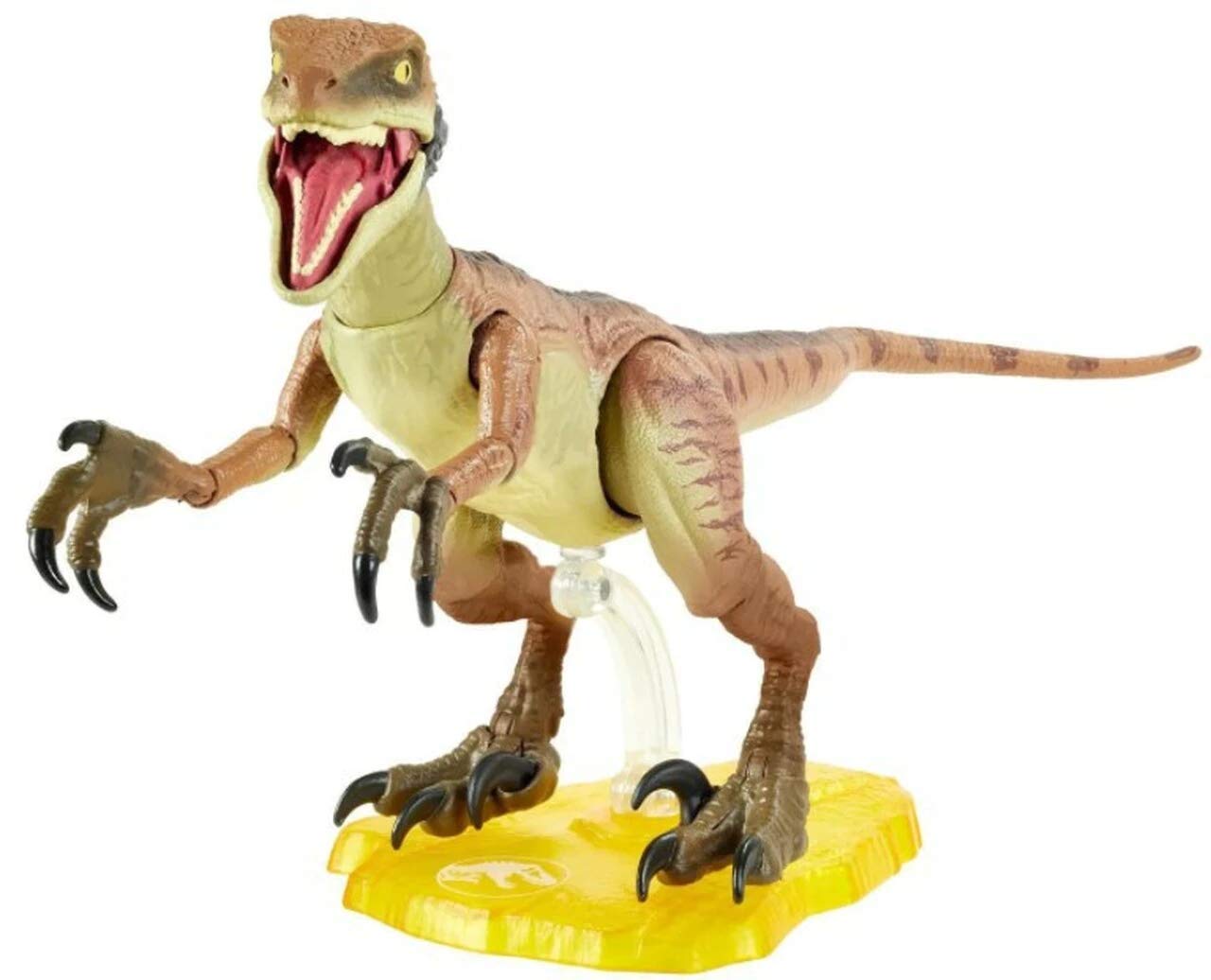 Jurassic World Velociraptor Echo 6' Collectible Figure With Movable Joints, Ages 8+