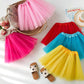 Bgfks Tutu Skirt For Girls,5 Pack Princess Party Favor Dress Skirt Set With Hairclips For 2-8 Years.(Colorful2)