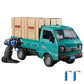 Dodoore Remote Control Car RC Kei Truck,1:16 Scale RC Transporter Pickup Truck, 2.4GHz All Terrain RC Transport Cars with Spray