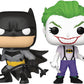 San Diego Comic-Con 2021 Exclusive Pop! Dc Heroes: Batman White Knight: Batman & Joker Vinyl Figure 2-Pack