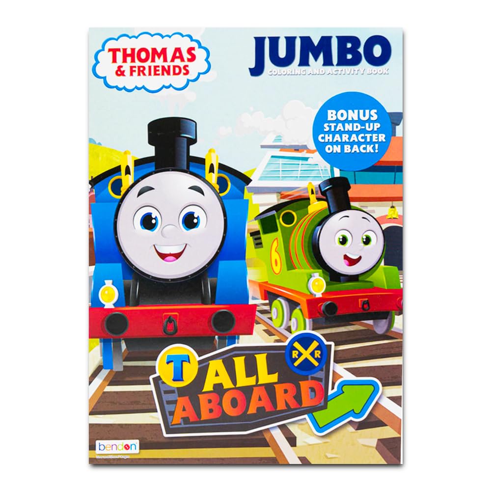 Thomas the Train Coloring and Activity Book Set with over 90 Stickers (2 Books, 4 Sticker Sheets)