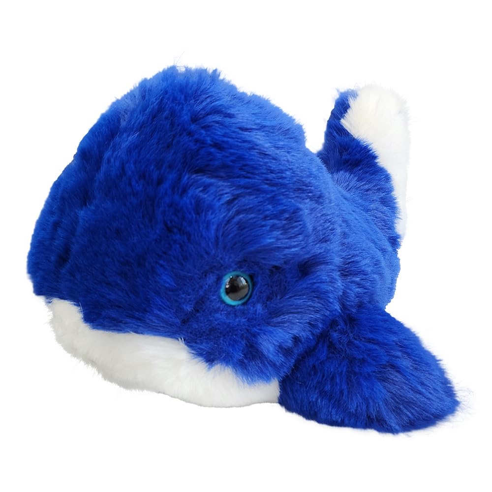 World'S Softest Small Blue Whale Stuffed Animal For Baby, Toddler, Kids- Sealife Toys- Soft, Huggable Stuffed Fish, Adorable Toy Made From, Safe Materials