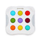 Likee Fidget Popper Sensory Baby Toys For 10+ Months, Montessori Busy Toy For 1 2 3 Years Old Toddlers Push And Popping Bubbles Fine Motor Skill, Travel Toys For Kids Ages 1-3 Stress Relief (1 Piece)