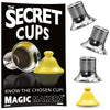 Magic Makers Secret Cups Magic Trick - 3 Cups With Yellow Pawn