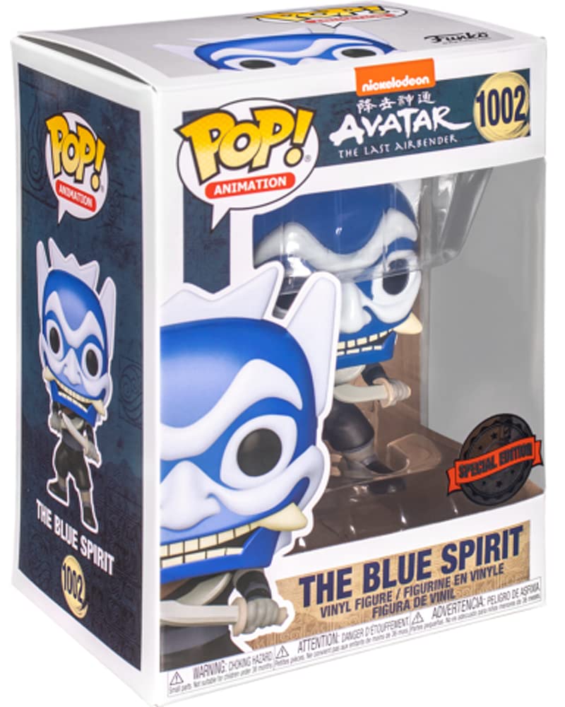 Funko Avatar: The Last Airbender Pop! Animation Zuko The Blue Spirit Vinyl Figure Hot Topic Exclusive