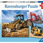 Ravensburger Diggers At Work Puzzle Set | 3X49 Piece Jigsaw Puzzles For Kids | Screen-Free Activity | Boosts Concentration And Focus | Great Gift