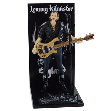 Toynk Motorhead Lemmy Kilmister Deluxe Figure - Rickenbacker Guitar, Black, One Size, Model 75489_A-C, Plastic Material