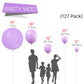 Partywoo Pastel Purple Balloons, 127 Pcs Pale Lavender Balloons Different Sizes Pack Of 36 Inch 18 Inch 12 Inch 10 Inch 5 Inch Lilac Balloons For Balloon Garland Arch As Party Decorations, Purple-Q10