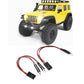 1/24 RC LED Light, Stable Performance RC Accessories RC Car LED Light 110mm Length Simulation for Axial Scx24