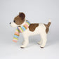 Cu-Mate 12'' Realistic Jack Russell Terrier Plush - White & Brown Standing Puppy Dog Stuffed Animal Gift