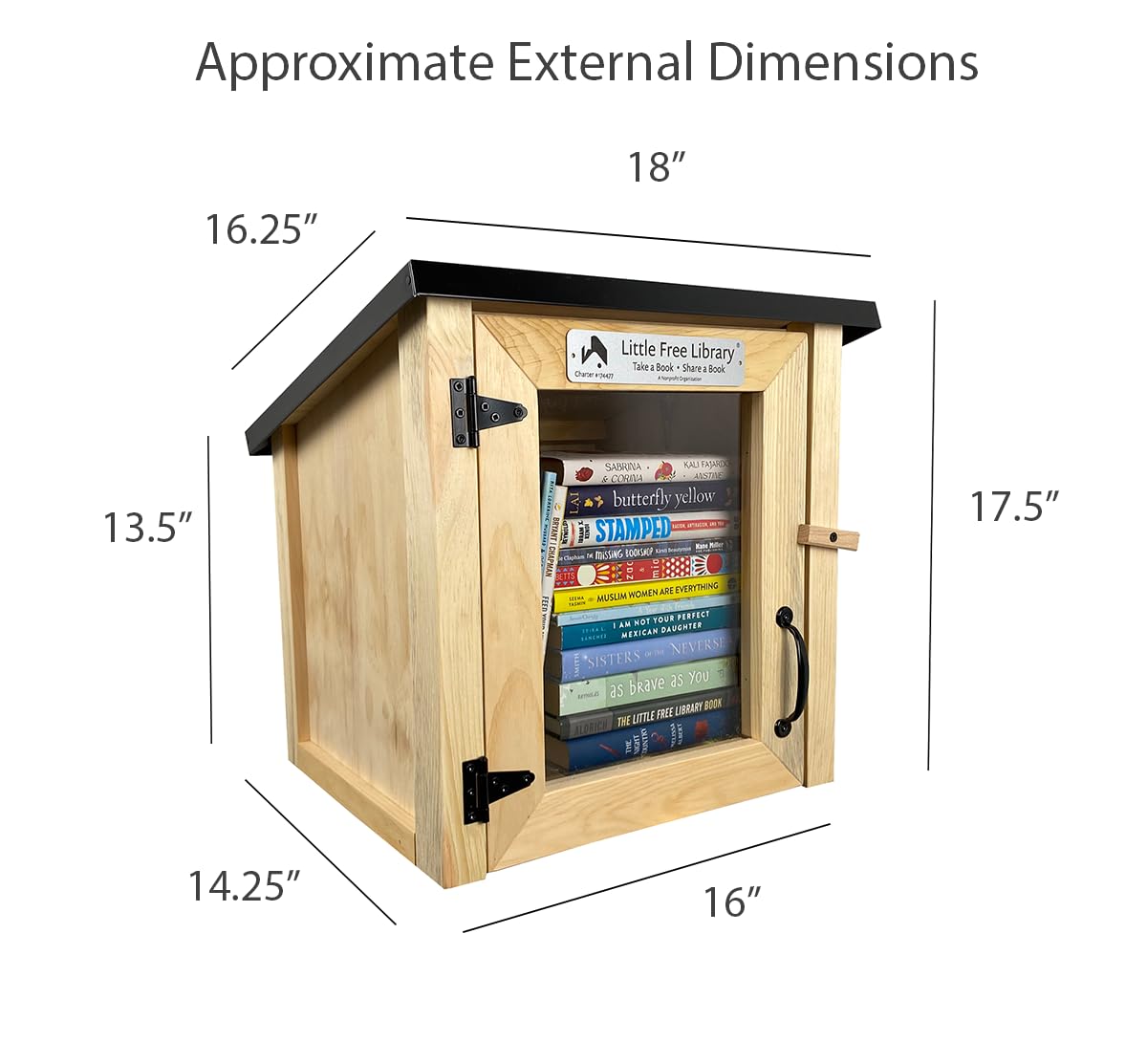 Little Free Library Kit, Made In America By The Nonprofit That Expands Book Access