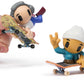 Tech Deck Sk8 Crew, 2-Pack Exclusive Fingerboards With Assistive Figures, Collectible And Customisable Mini Skateboards, Kids To
