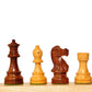 Palm Royal Handicrafts 3.75 Inches Wooden Chess Pieces Only 32 Chessmen And 2 Extra Queens Made With Rsewood Wood And Box Wood. 