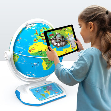 PlayShifus Latest Educational Globe for Ages 4+ - Orboot Earth Explorer | AR Interactive Globe Toy | 400+ Wonders | 1000+ Facts 