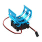 Sharegoo Alloy Heat Sink Heatsink With 5V Cooling Fan For 1/10 Car 540 550 3650 Size Brushless Engine Motor Rc Car Truck Buggy C