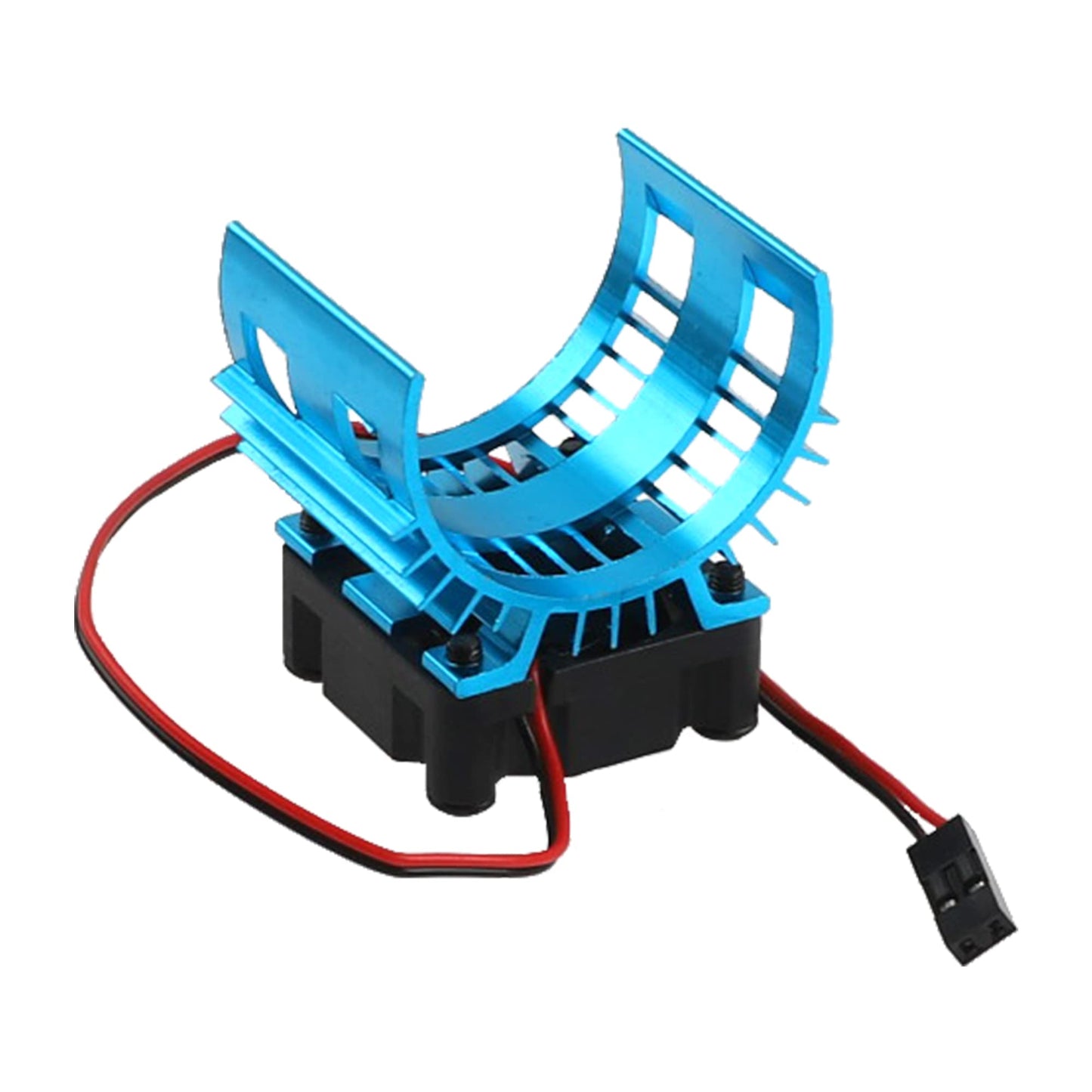 Sharegoo Alloy Heat Sink Heatsink With 5V Cooling Fan For 1/10 Car 540 550 3650 Size Brushless Engine Motor Rc Car Truck Buggy C