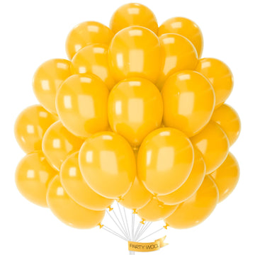 Partywoo Orange Balloons, 50 Pcs 12 Inch Goldenrod Balloons, Orangey Yellow Balloons For Balloon Garland Or Balloon Arch As Birthday Decorations, Party Decorations, Baby Shower Decorations, Orange-Y10