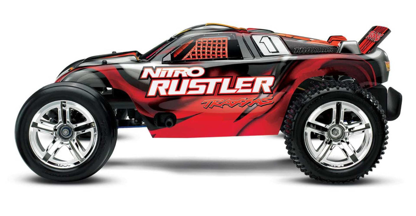 NITRO RUSTLER :  1/10-SCALE NITRO-P
