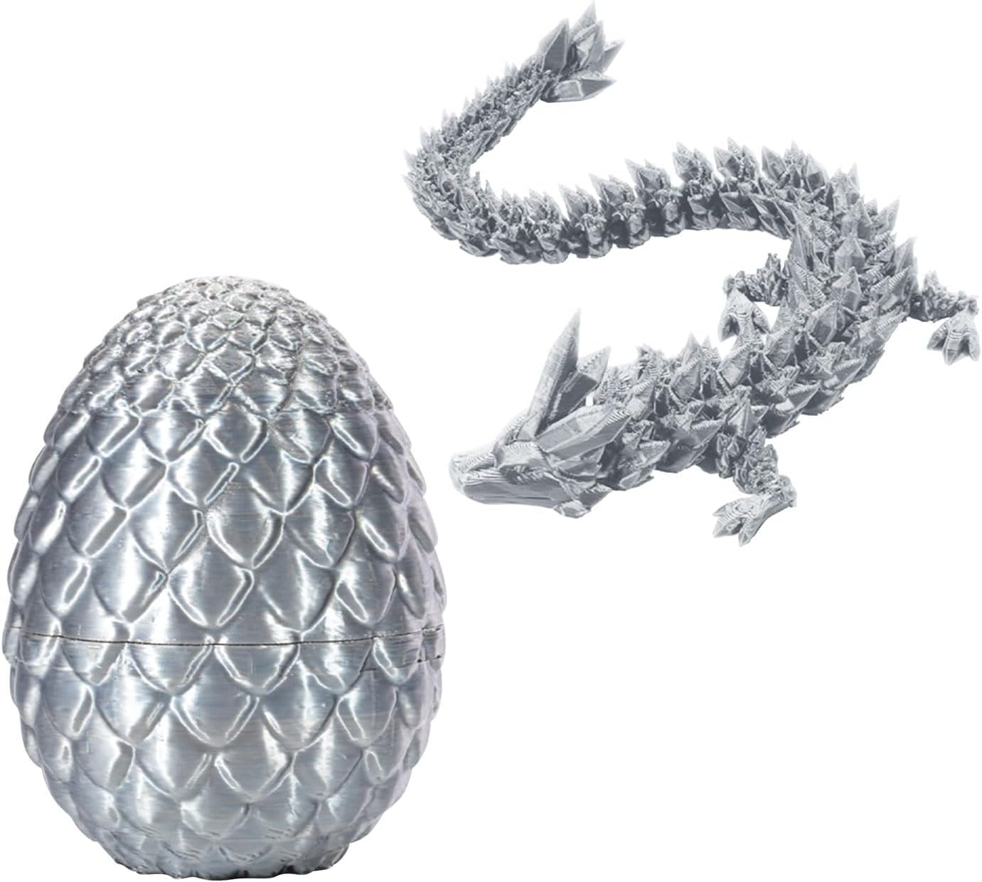 Executive Desk Toys Easter Egg, 3D Printed Dragon, 3D Dragon Eggs With Dragon Inside, Dragon Toy Dragon Egg Fidget Toy, Fidget T