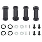Vgoohobby Aluminum 12mm Wheel Hex Hub Adapters 25mm/30mm Extension Longer Combiner Compatible with Traxxas Slash 4x4 HQ 727 1/10