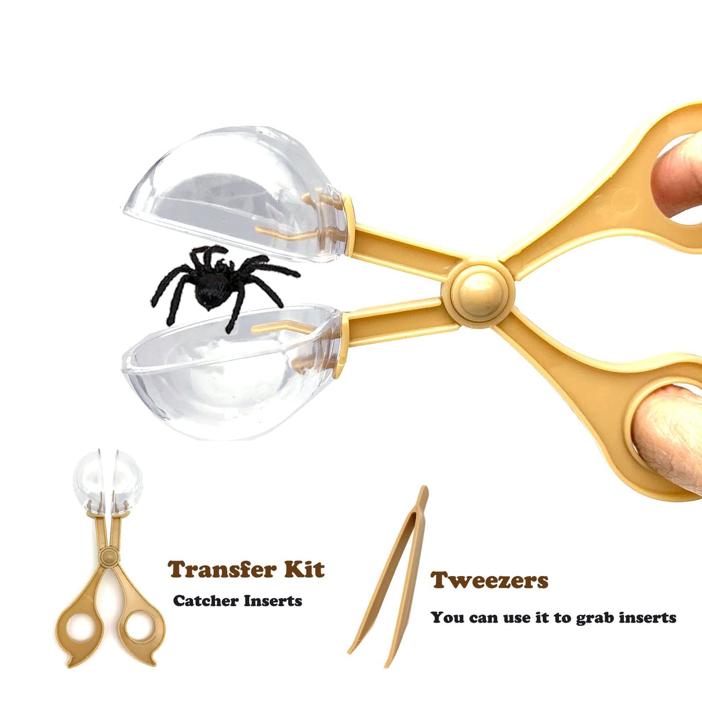 Jtcjozz Bug Catcher Kit, Bug Collection Kit, Outdoor Nature Explorer Kit With Tweezers, Magnifying Glass, Science Educational Ki