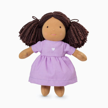 Lulujo Doll | 10 Inches| Heirloom Quality| Fine Craftsmanship And Detailed Handwork| Waldorf Style (Mimi)