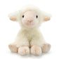 Plush Lamb Sitting Toys Stuffed Animal  Realistic Sheep Stuffed Toy Characters Stuffed Filled in Limbs 8.5 Inch Soft Huggable Gifts for Kids with Stuffed Animals Birthday Gift for Girls Boys