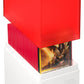 Ultimate Guard Boulder Synergy 100+, Deck Case For 100 Double-Sleeved Tcg Cards, Red/White, Secure & Durable Storage For Trading Card Games