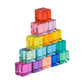 Ecomistiq Rainbow Building Blocks Set Acrylic Cube For 36 Kids| Other Educational Toys| |Toys & Hobbies