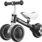 Allobebe Baby Balance Bike, Cute Toddler Bikes 12-36 Months Gifts For 1 Year Old Girl Bike To Train Baby From Standing To Running With Adjustable Seat Silent & Soft 3 Wheels (Black)