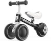 Allobebe Baby Balance Bike, Cute Toddler Bikes 12-36 Months Gifts For 1 Year Old Girl Bike To Train Baby From Standing To Running With Adjustable Seat Silent & Soft 3 Wheels (Black)