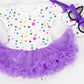 Reborn Baby Doll Clothes Outfit For 20-23 Inch Reborns Newborn Babies Matching Clothing Purple Dot Tutu Dress Four-Piece Set