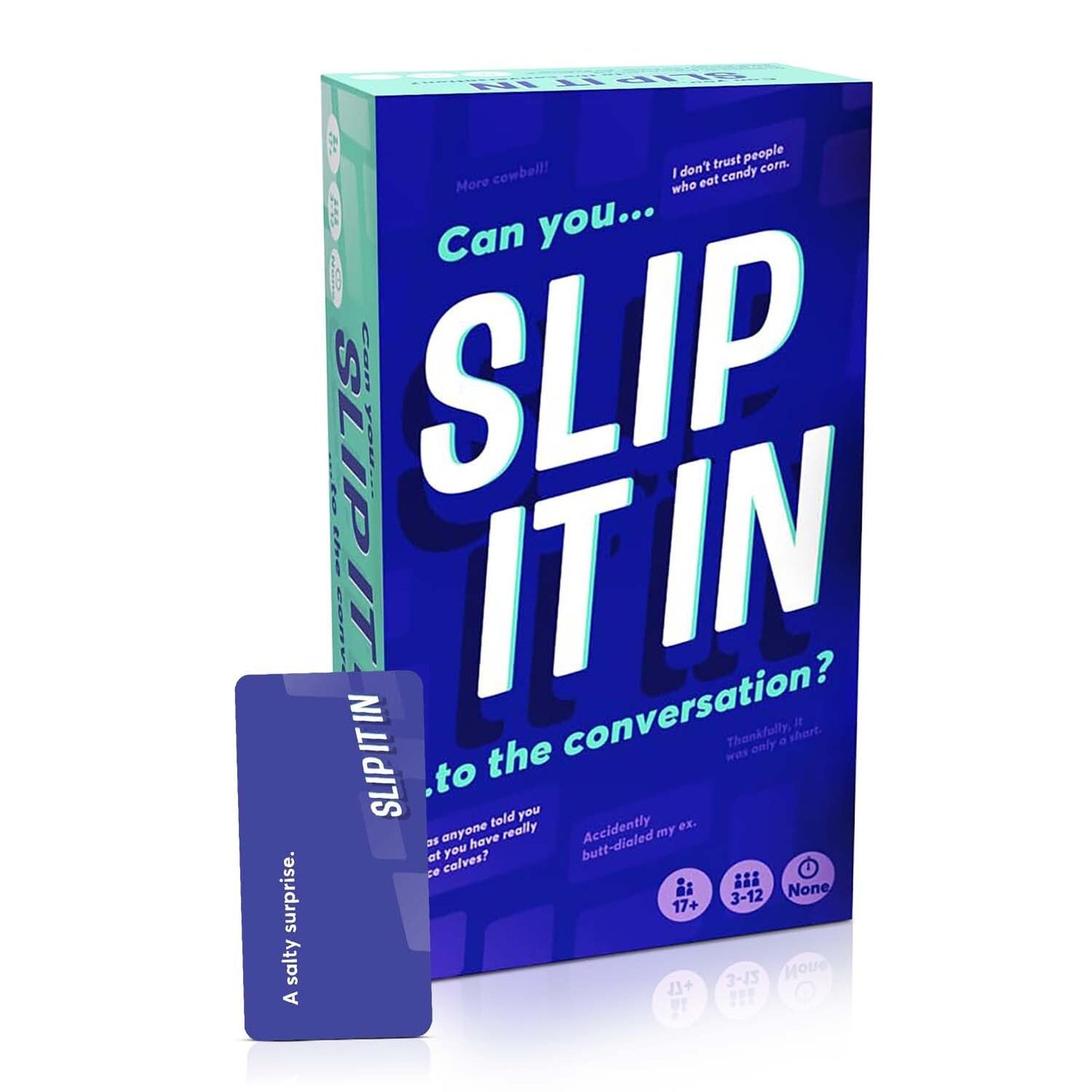 Gray Matters Games Slip It In | Quick To Learn & Play | Fun Party Game For Adults Ages 17+ | Perfect For Any Occasion