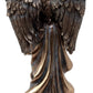 Ebros Gift Roman Greek Goddess Fortuna With Bountiful Gold Coins Statue 11.5' H Tyche Lady Of Fate Fortune Prosperity Providence Figurine
