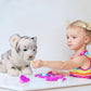 Ice King Bear Baby Tiger Stuffed Animal 10 Inches Cute Plush Toy (White)