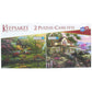 Keepsakes 2 Puzzles 1000 A Country Welcome & Dogwood Cottage