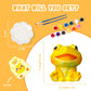Paint Your Own Frog Lamp Kit, Art Supplies Arts and Crafts for Kids Ages 8-12, Crafts for Kids Ages 4-8, DIY Frog Night Light, C