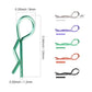 FriHobby 200 PCS Universal Bent RC Body Clips Colorful R Clips for All 1/10-1/16 Scale for Traxxas Redcat HPI Tamiya HSP Exceed