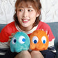 Pac Plush Toy, Ghost Stuffed Plush Toys, Orange Ghost Plush Decor, Soft Birthday Gifts For Kids Girls Boys (6In).