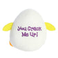 Aurora Punny Eggspressions  Me Up Stuffed Animal - Humorous Wordplay - Playful Expression - Yellow 3.5 Inches