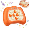 Acvens Quick Push Game For Kids 8-12,Pop Sensory Fidget Toys For Kids 6-12,Birthday Gifts For Boys And Girls (Orange)