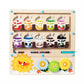 Bliss Hues Magnetic Color And Number Maze Board Puzzle Counting, Matching And Fine Motor Skills Activity Toy For Toddlers (Fruit
