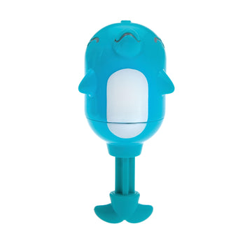 Nuby Dolphin Squirter With Splash Squirter Balls, Bpa Free, 10+M