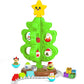 Surelect My First Christmas Tree For Toddlers, Montessori Christmas Decoration Toy With Ornaments, Mini Train Set, Roly Poly Toy