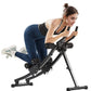 VEVOR AB Workout Machine, Dual-track Ab Workout Equipment at Home Gym, Core & Abdominal Trainers for Women, 440 lbs Weight Capac