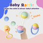 Cuterabit 13Pcs Baby Rattles 0-6 Months, Baby Teething Toys With Storage Case, Infant Toys 0-3-6-12 Months, Baby Girl Toys, Best Newborn Christmas Gift For Babies Infants Boy Girl